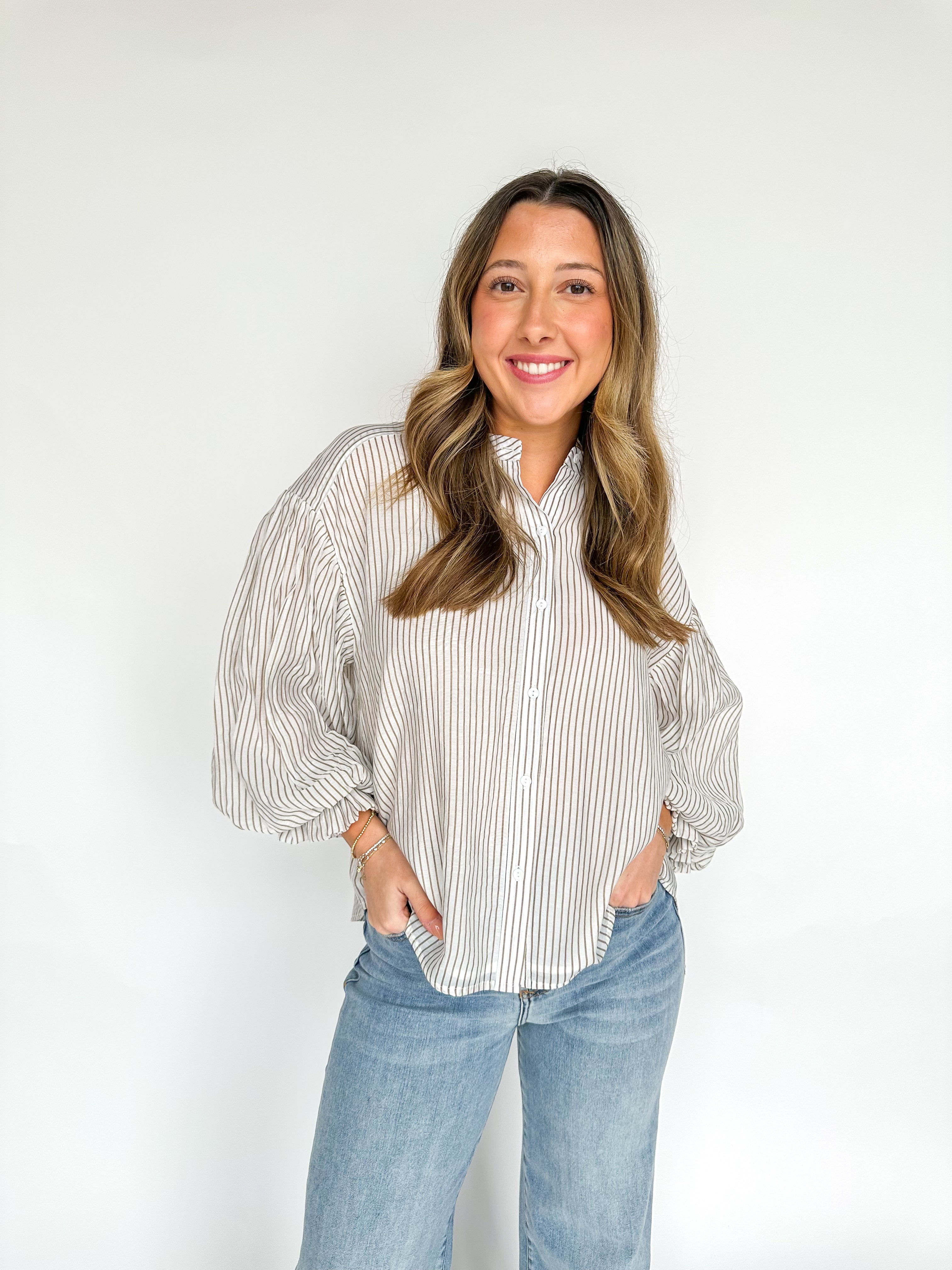 Sunday Morning Striped Top