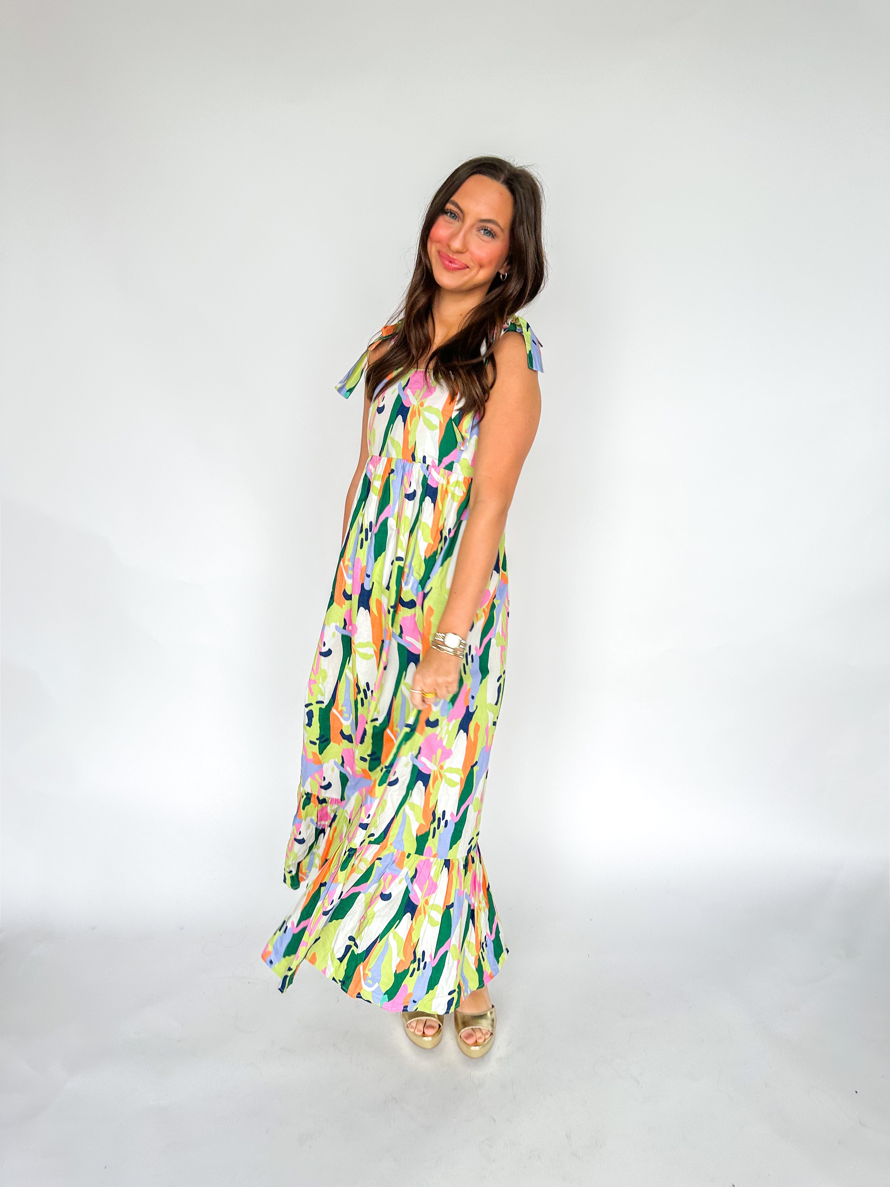 Petals Of Time Multi Maxi