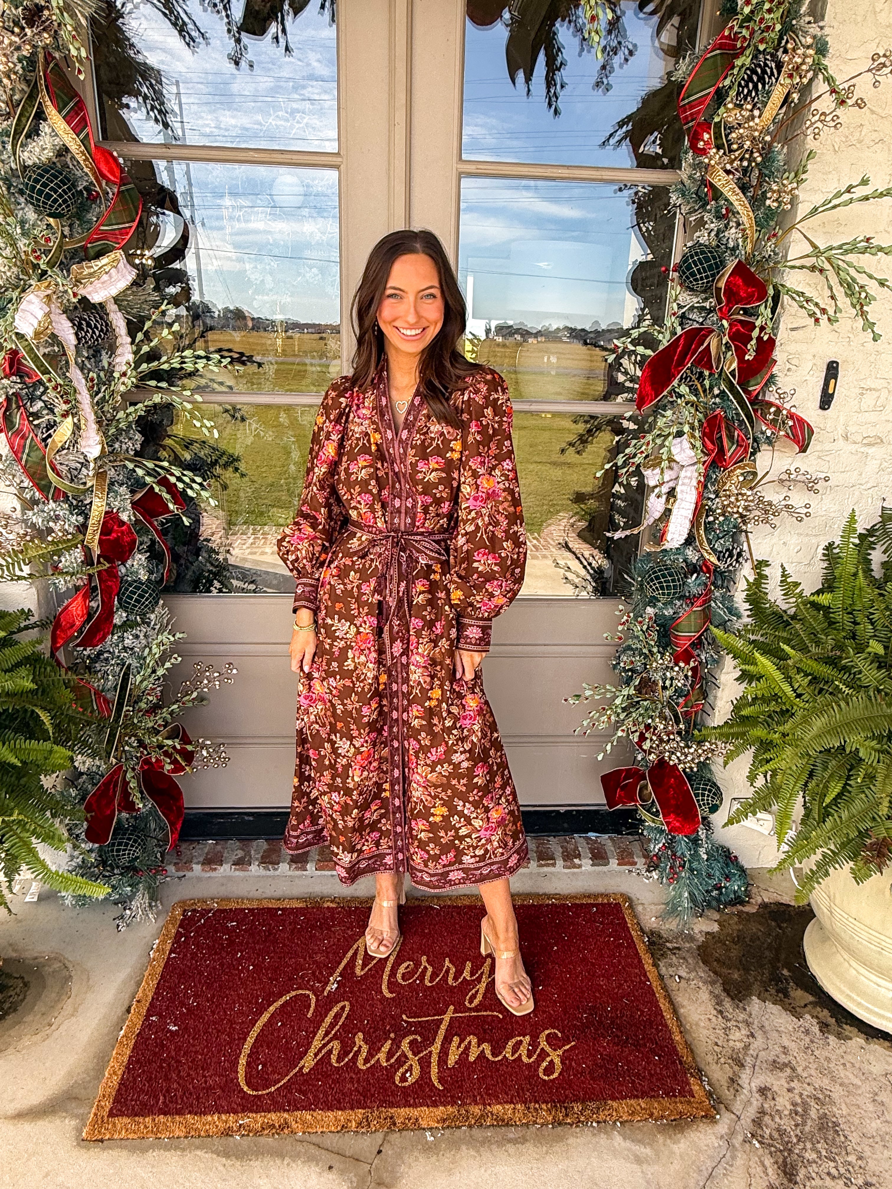 The Magnolia Bloom Midi Dress