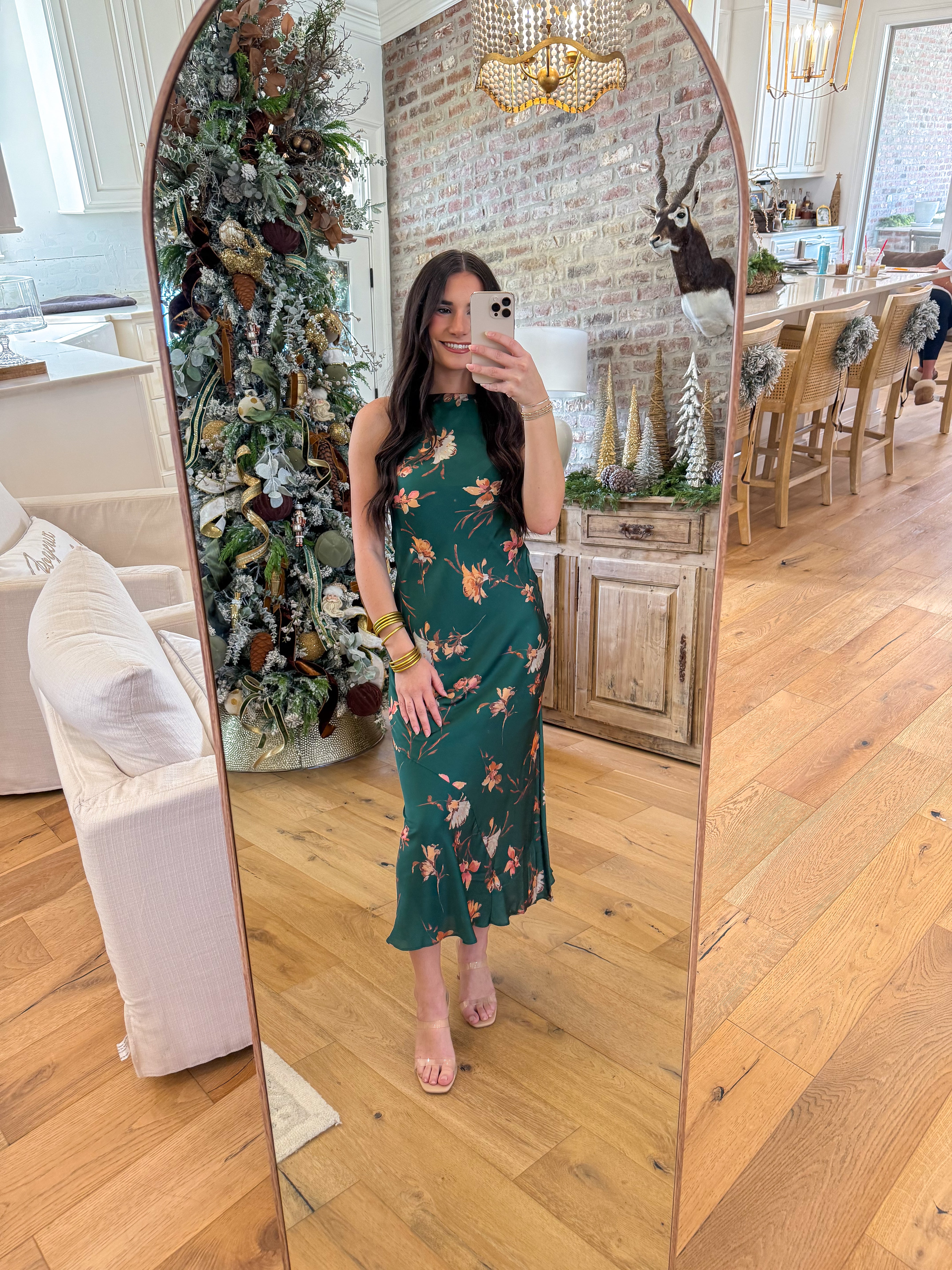 Kenzie Floral Sleeveless Maxi Dress