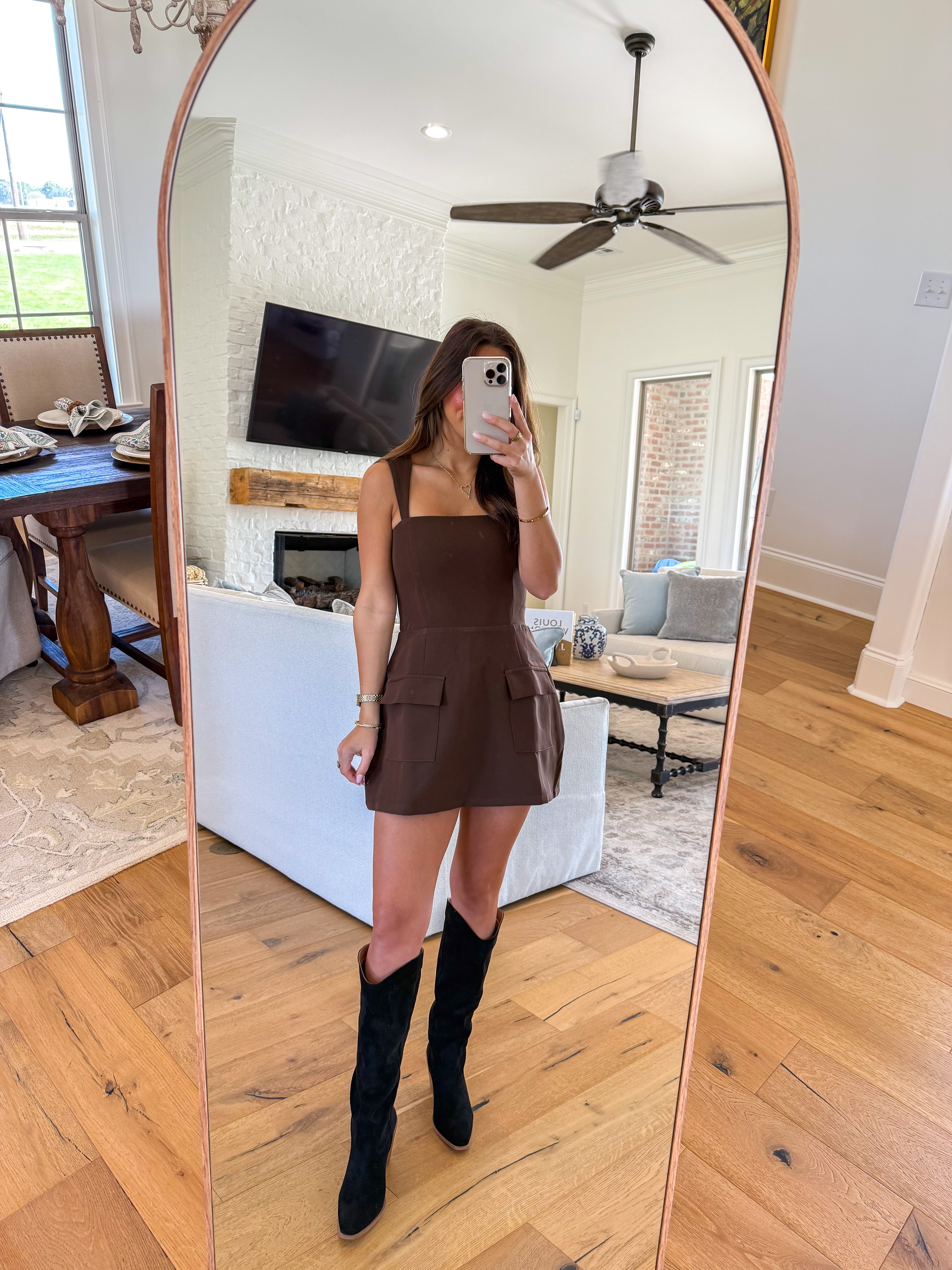 Delaney Chocolate Romper