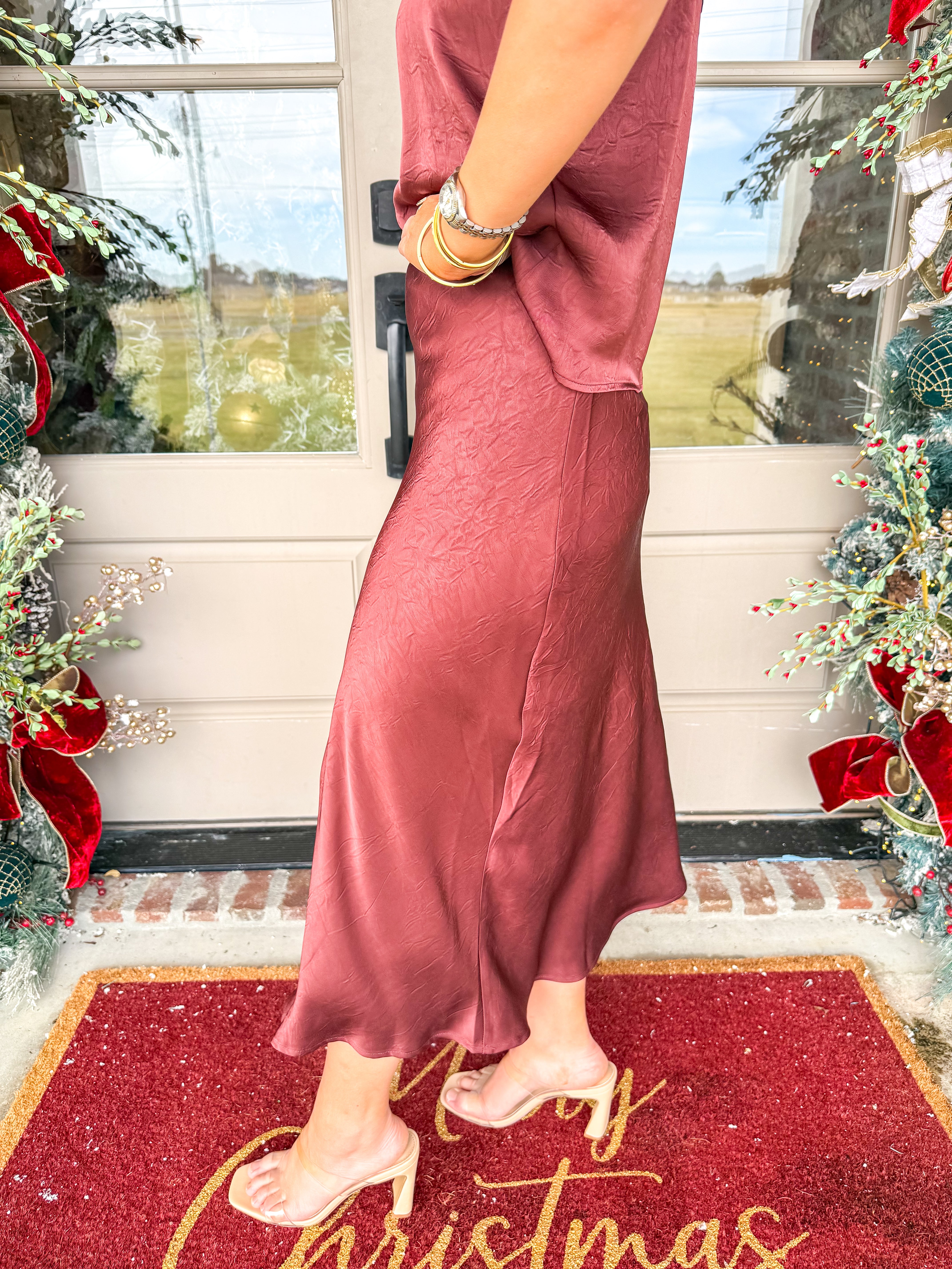 Ceremony Midi Skirt