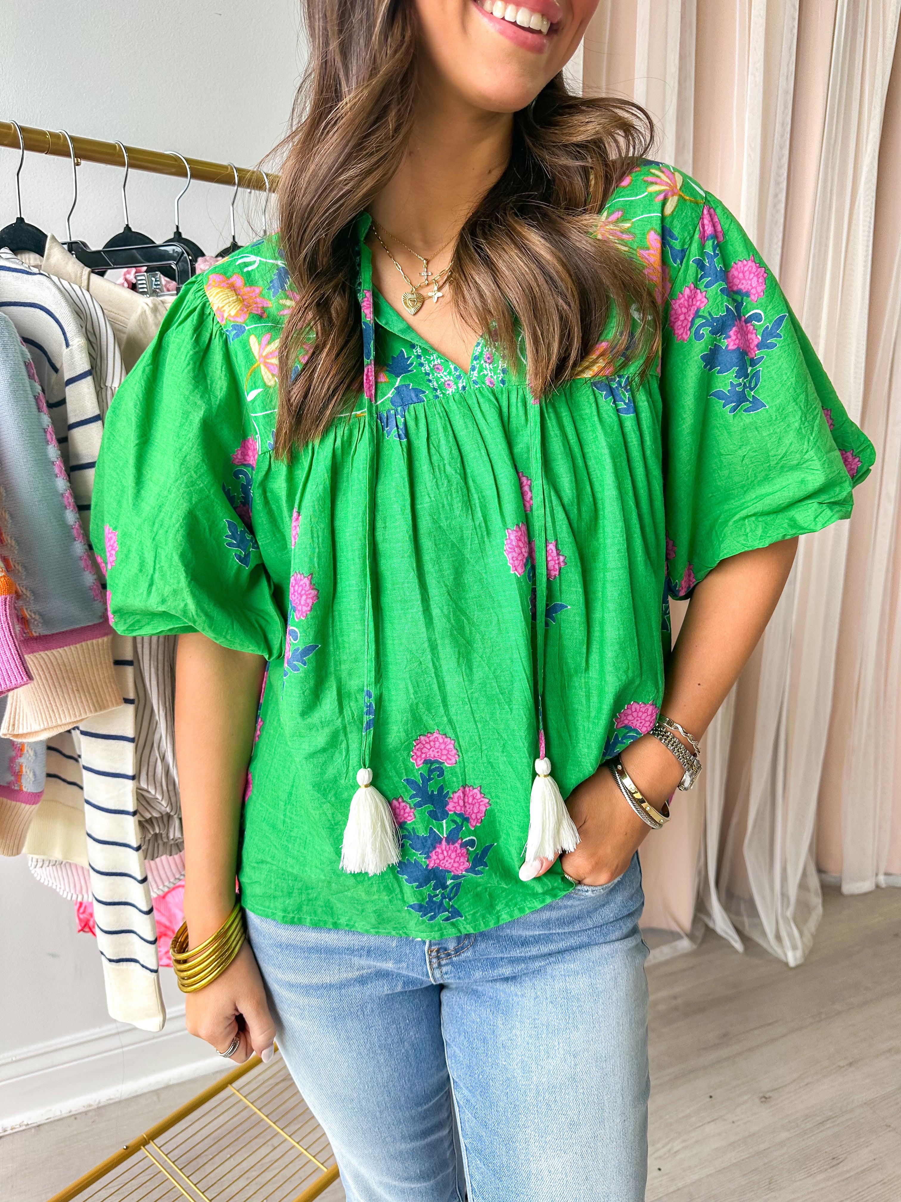 Lily Floral Blouse