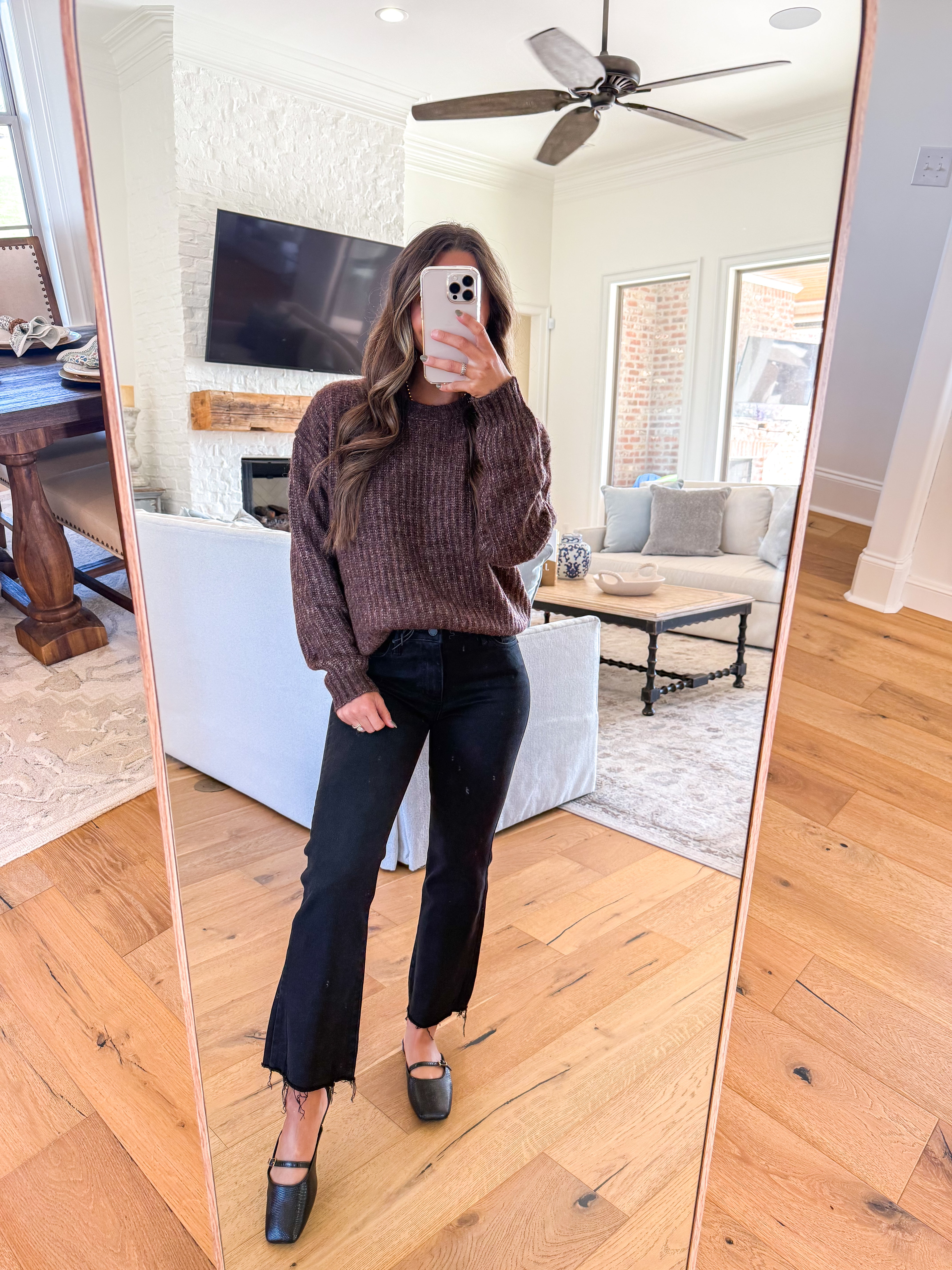 Archer Crewneck Sweater Brown