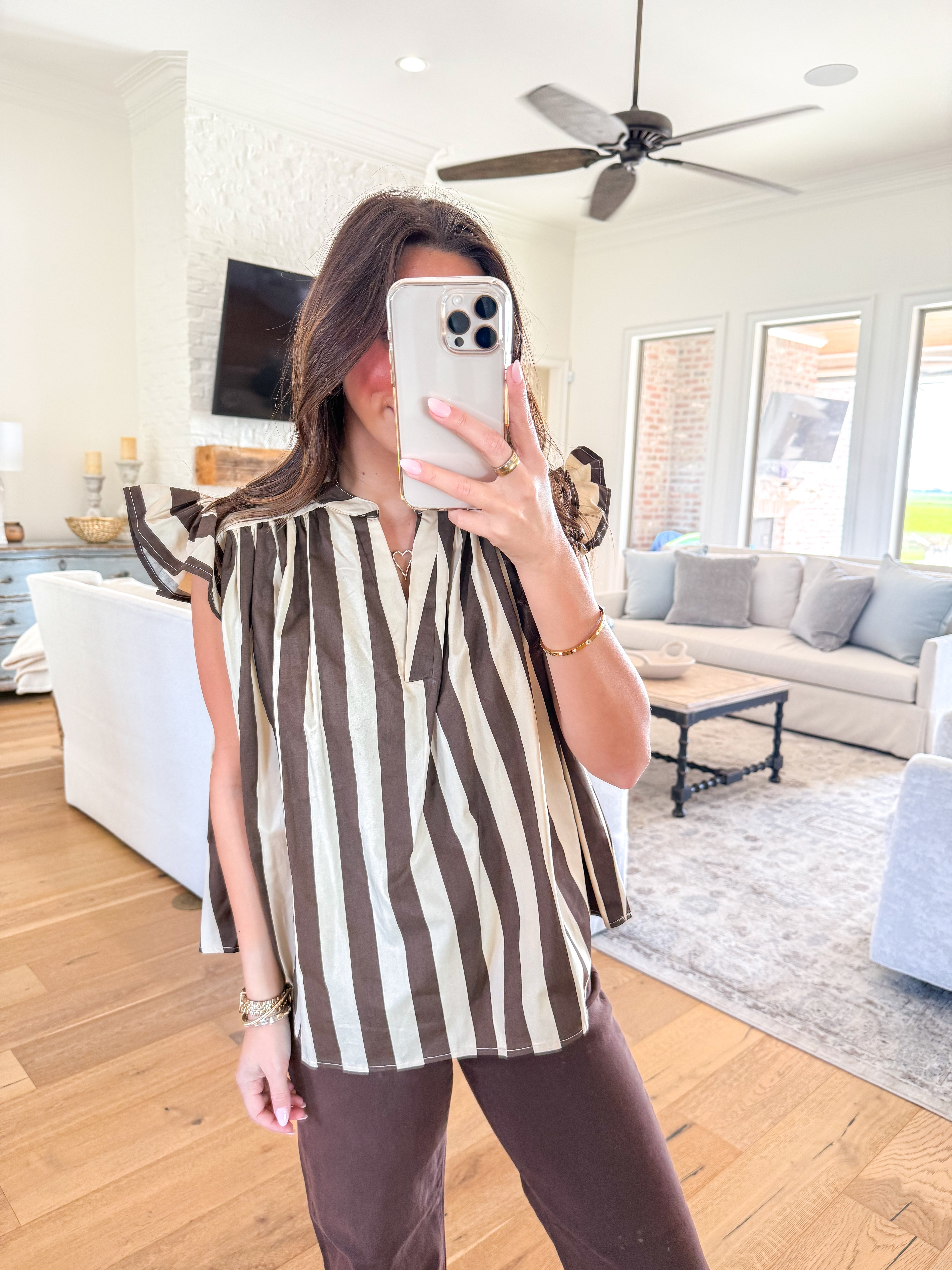 Camden Striped Blouse
