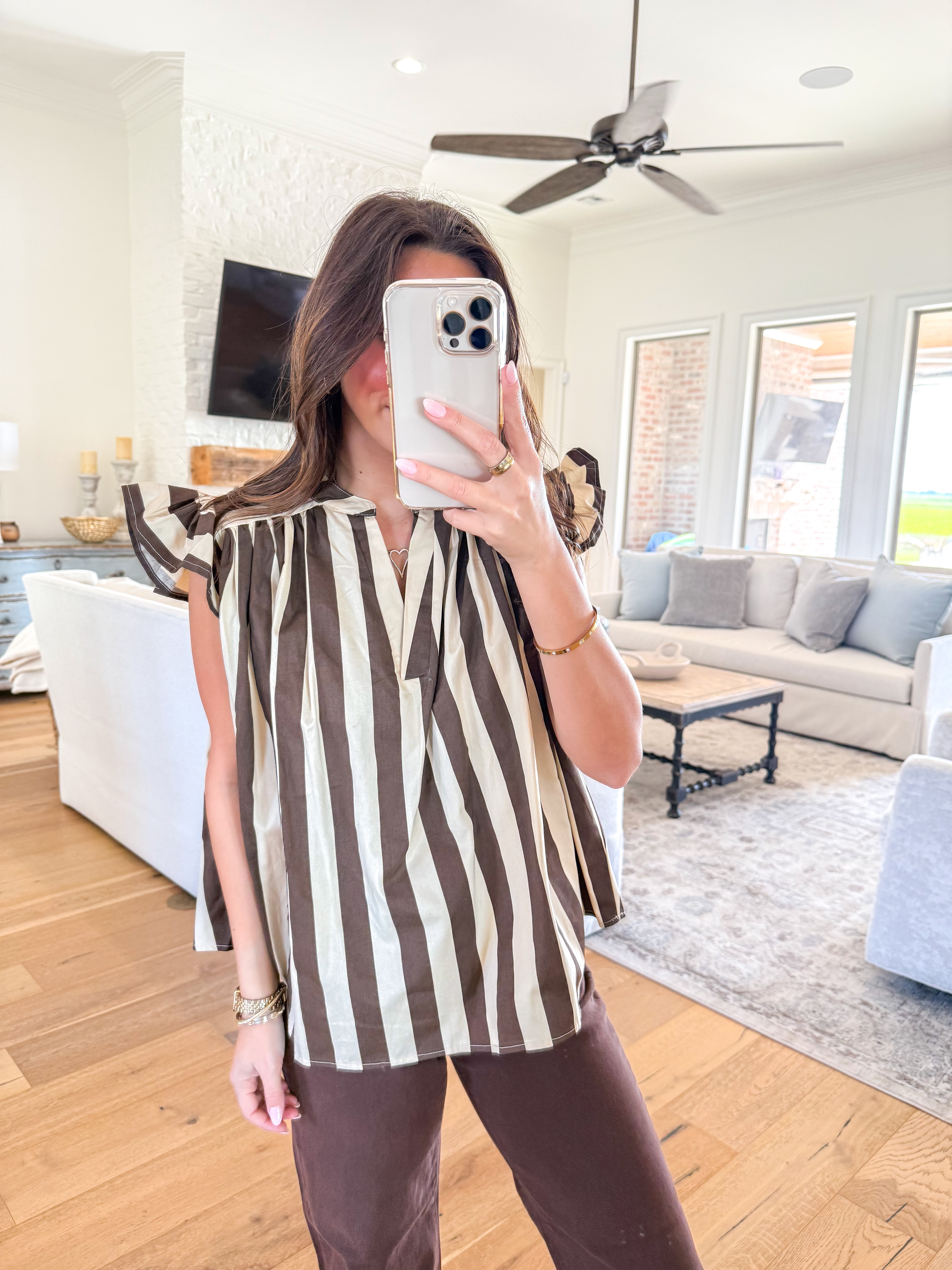 Camden Striped Blouse