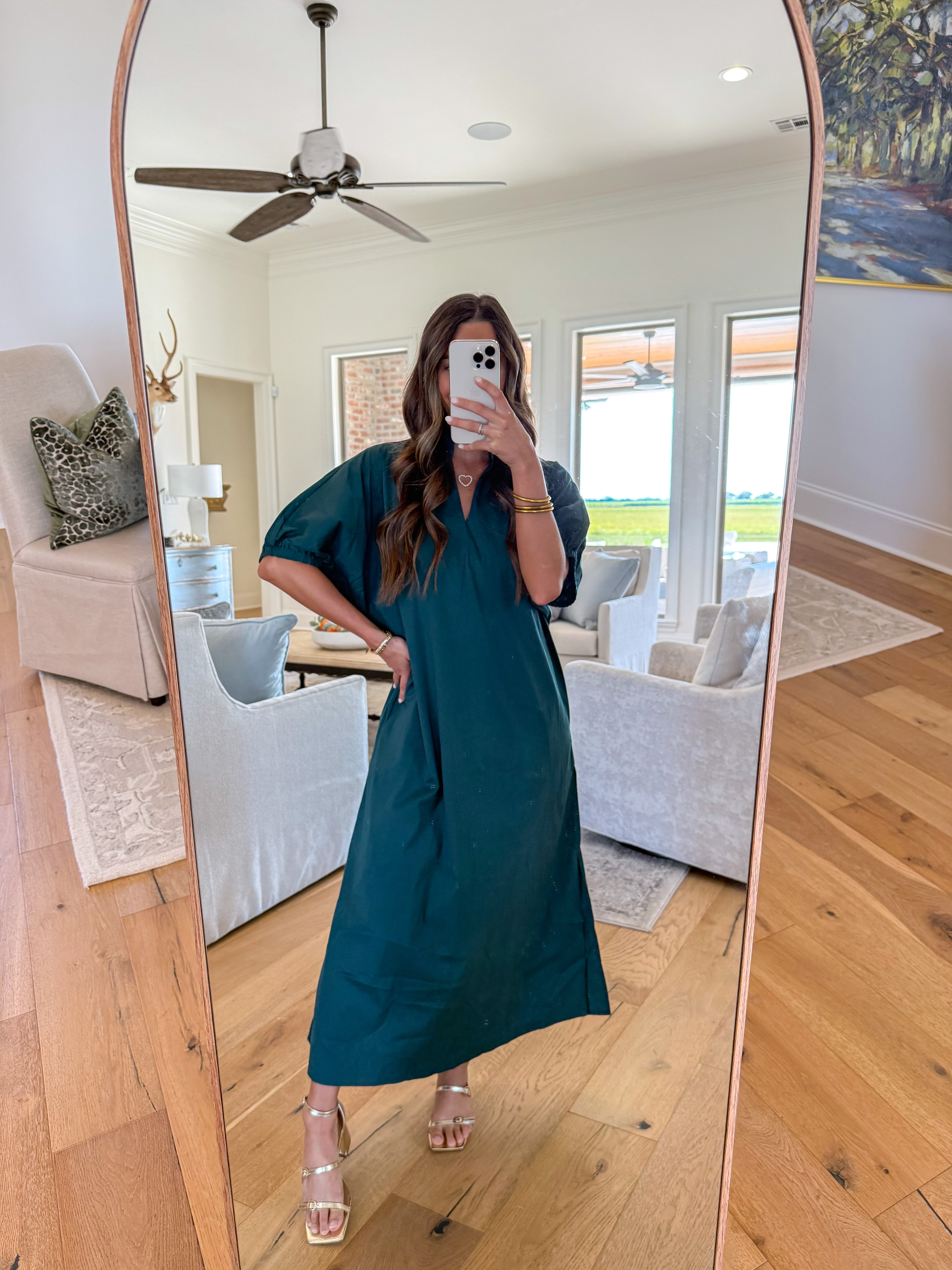 Sable Hunter Green Midi