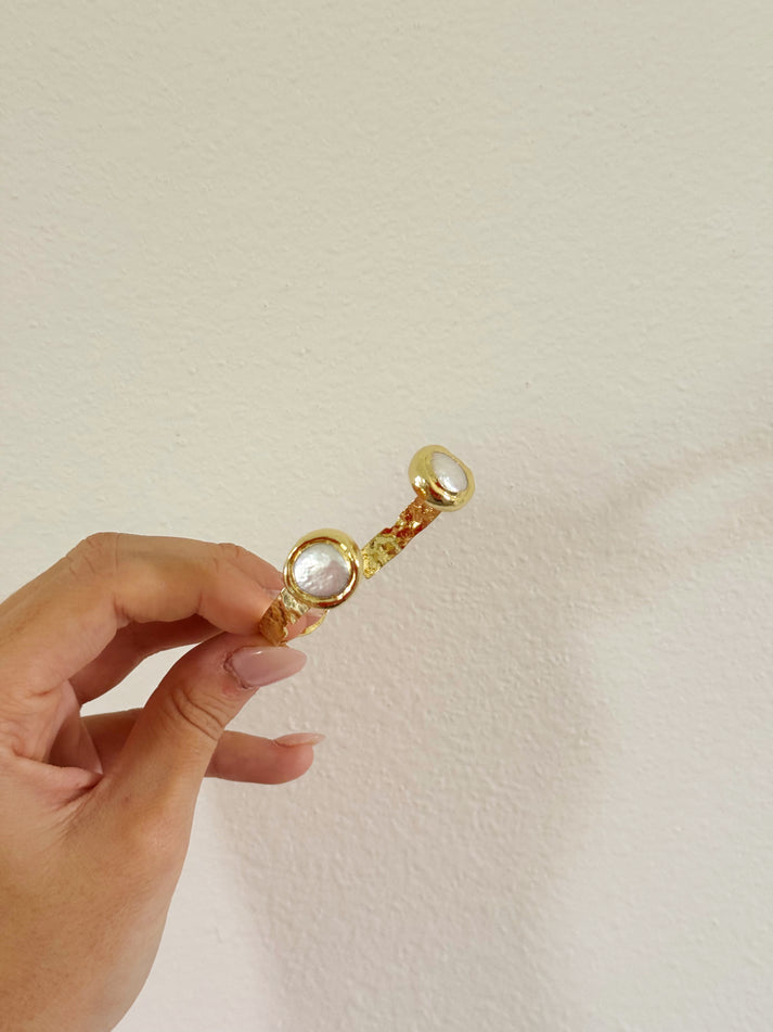 Milan Freshwater Pearl Bangle