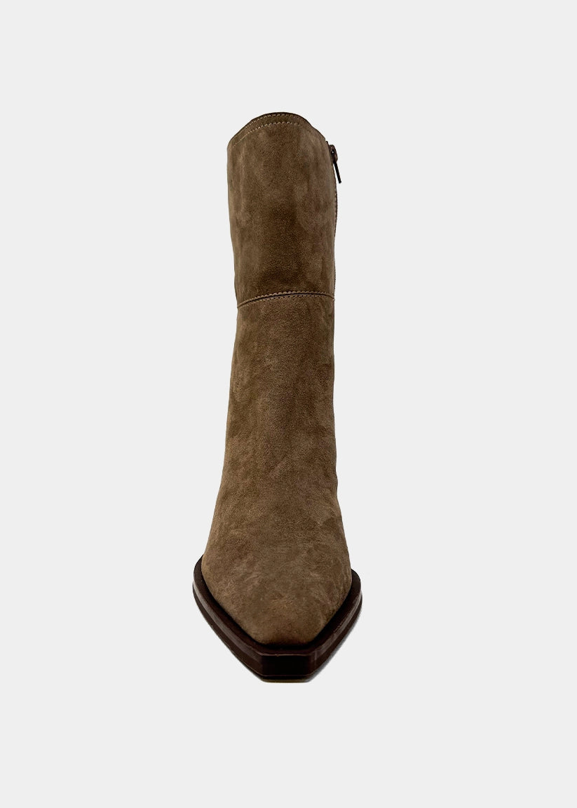 Venice Taupe Suede Boots