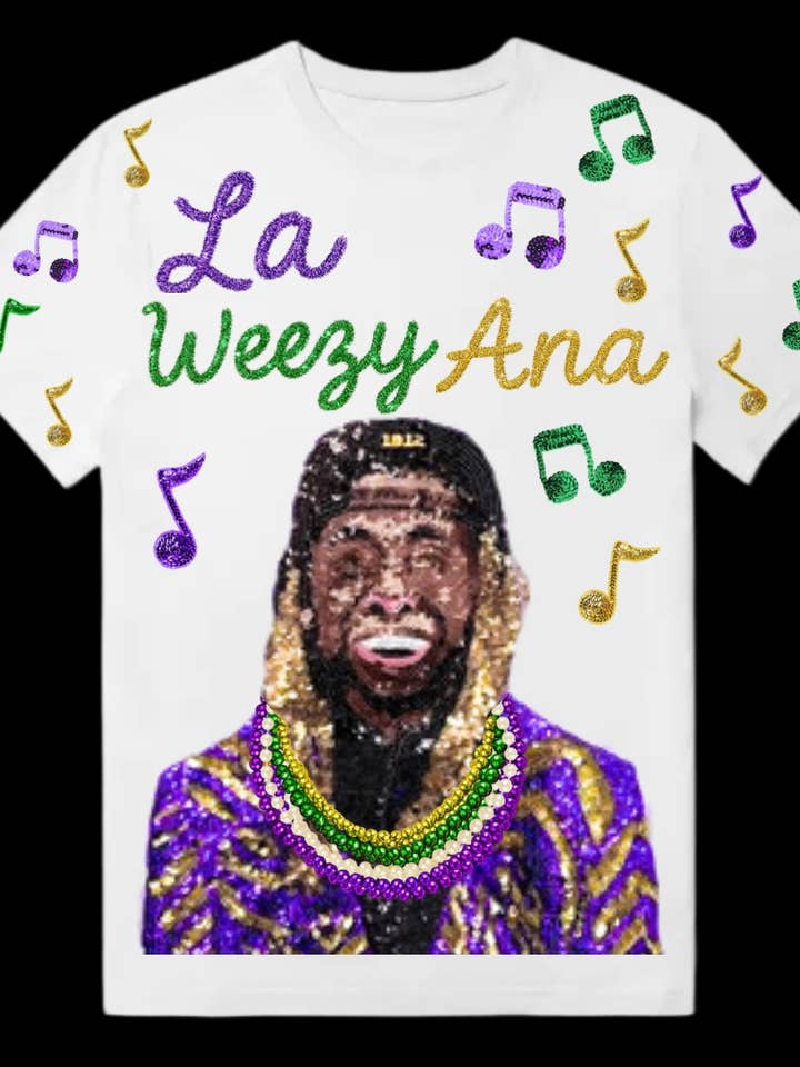La Weezy Ana Sequin Tee