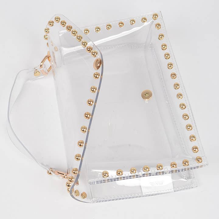 Round Stud Clear Bag (PREORDER 08/10)
