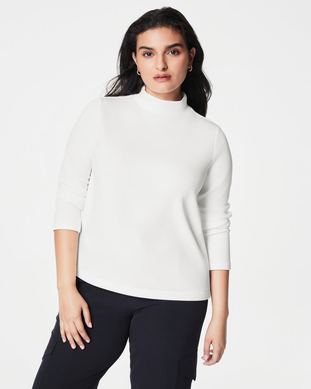 Air Essentials Mock Pullover Powder