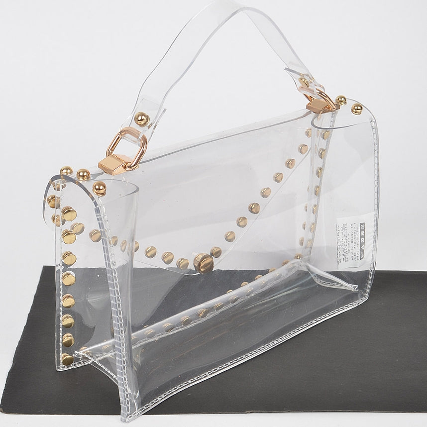 Round Stud Clear Bag (PREORDER 08/10)