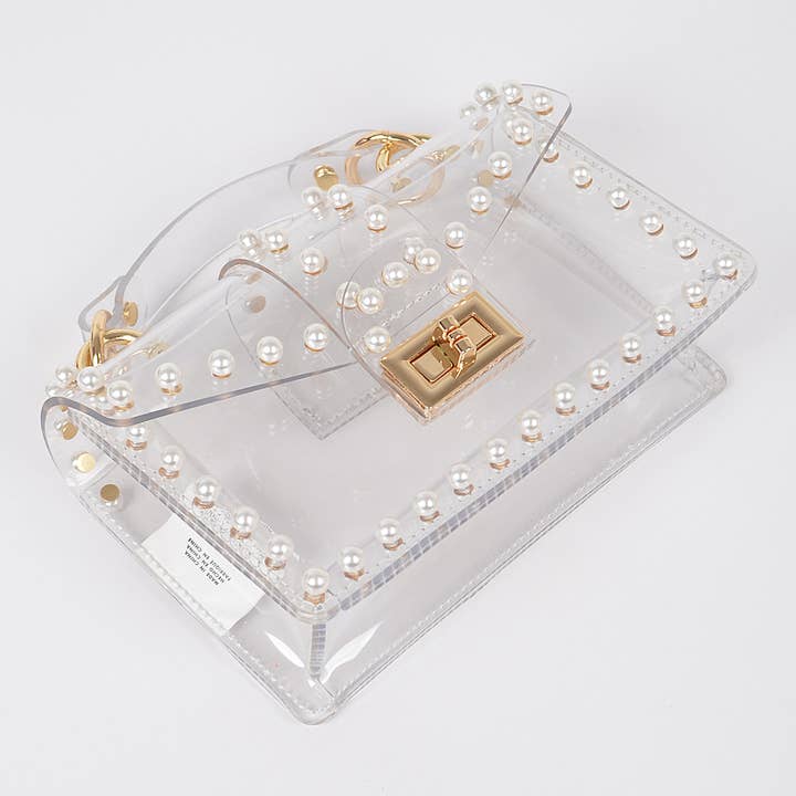 Victoria Pearl Transparent Purse (PREORDER 08/10)