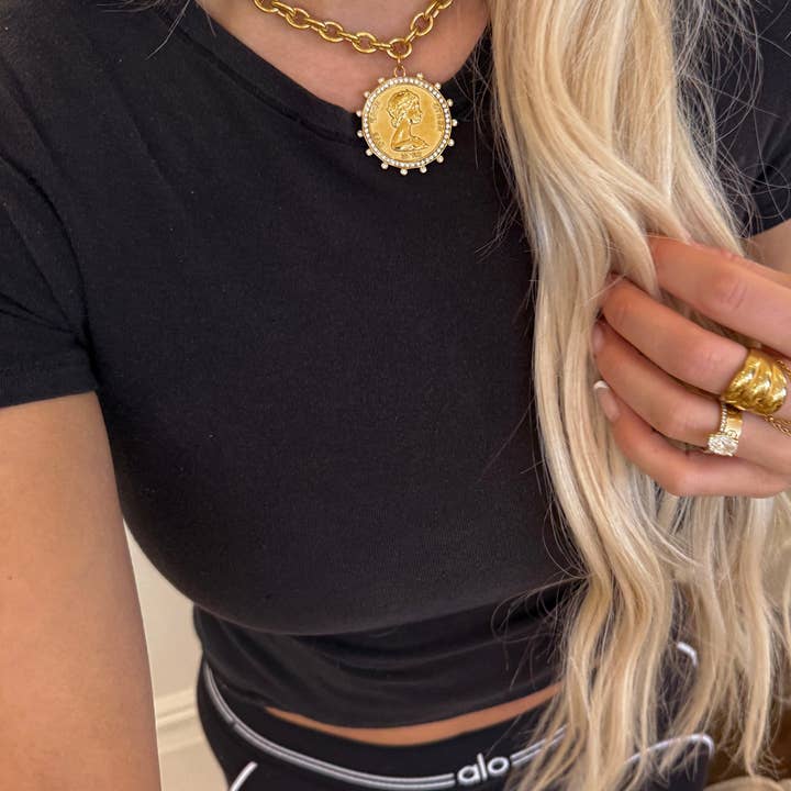 Small Coin Necklace