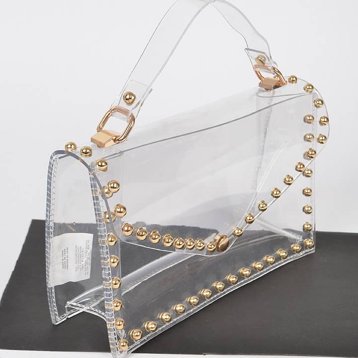 Round Stud Clear Bag (PREORDER 08/10)