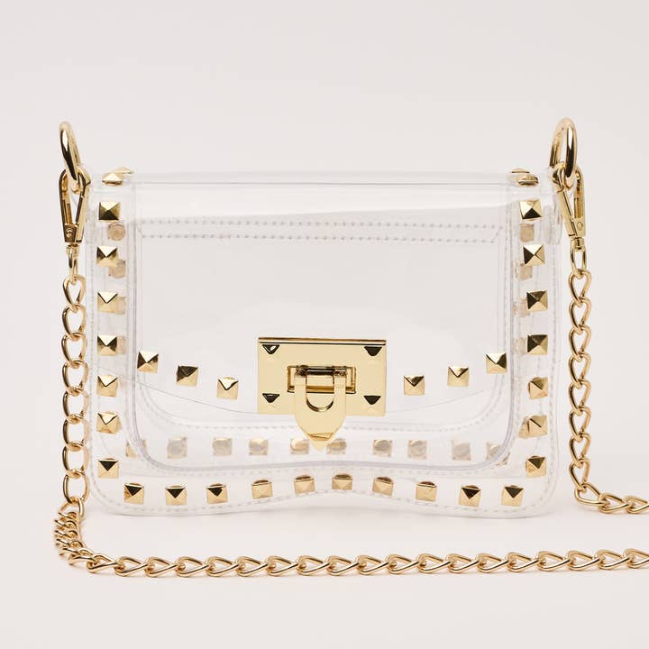 The Jackie Gold Stadium Bag