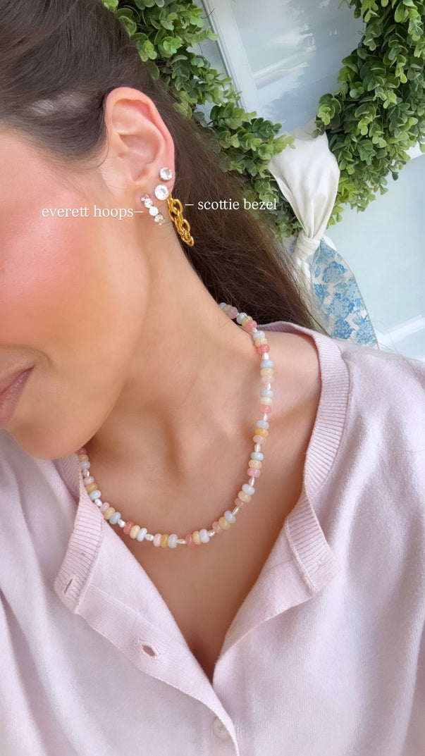 Scottie Bezel Earrings