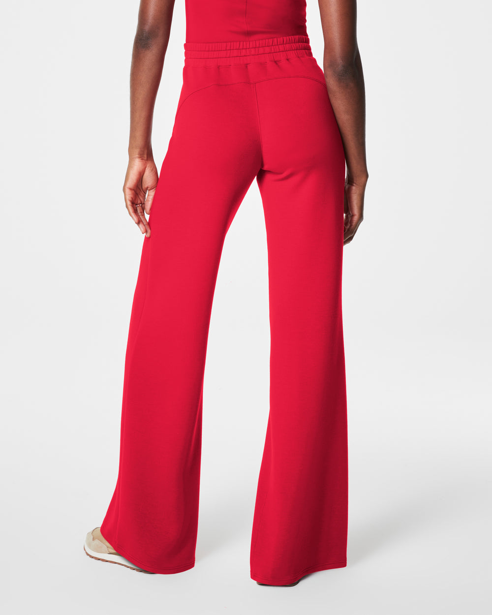 Air Essentials Wide Leg Pant Red