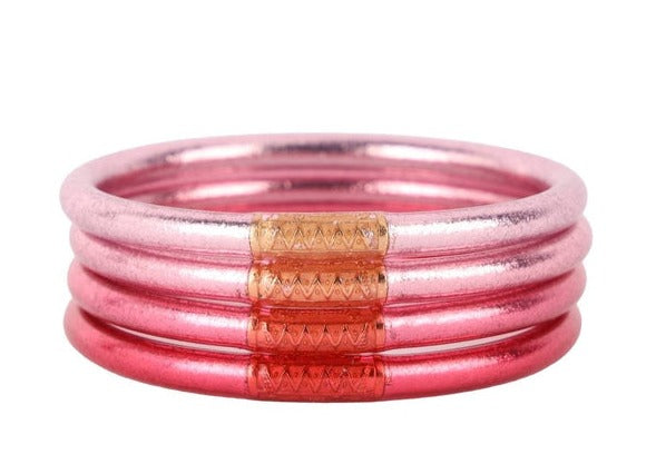 Carousel Pink All Weather Bangles