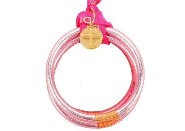 Carousel Pink All Weather Bangles